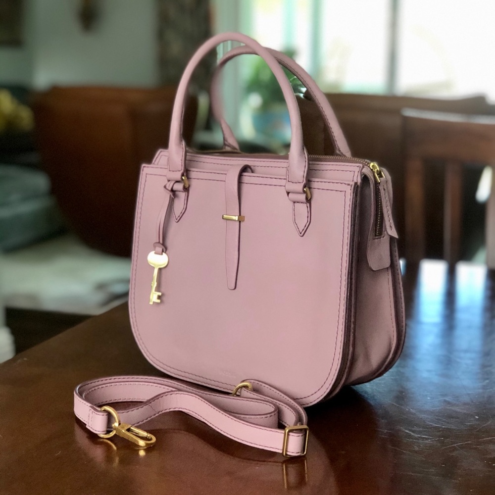 NWT Fossil Ryder Satchel, Orchid (Limited Edition)